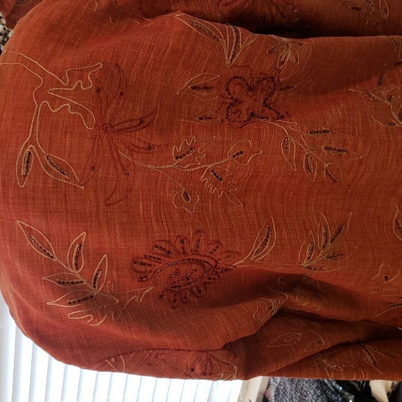 Rust Colored Red/Brown Jacket - Picture 8 of 10